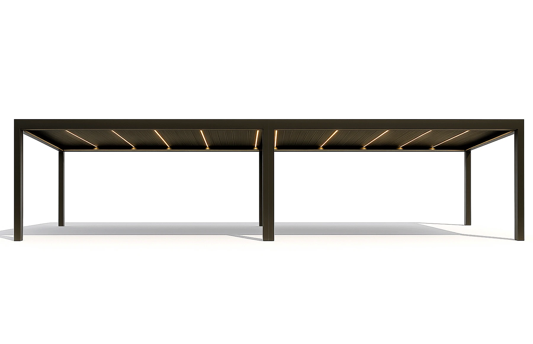 Fasie terminatie NO GAP , 140 x 11 mm X 4000 mm, gri inchis - 65-021/4
